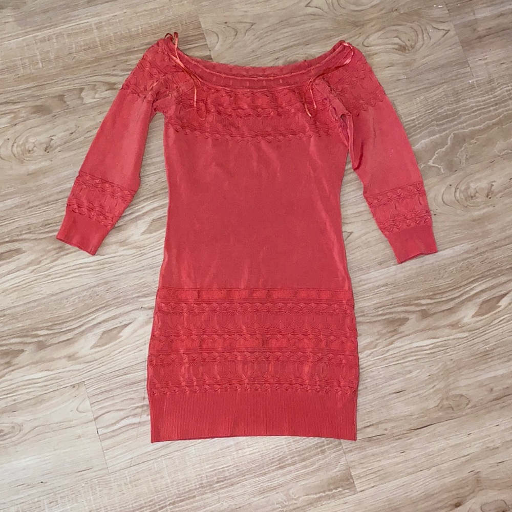 Coral Cocktail Dress